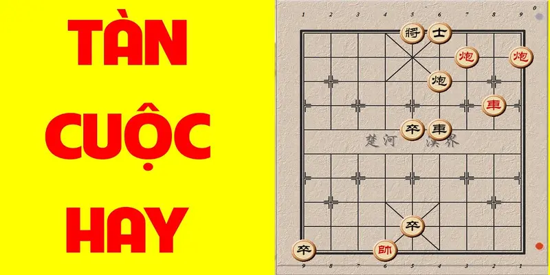 Trong tàn cuộc có nhiều thế cờ tướng rất hay